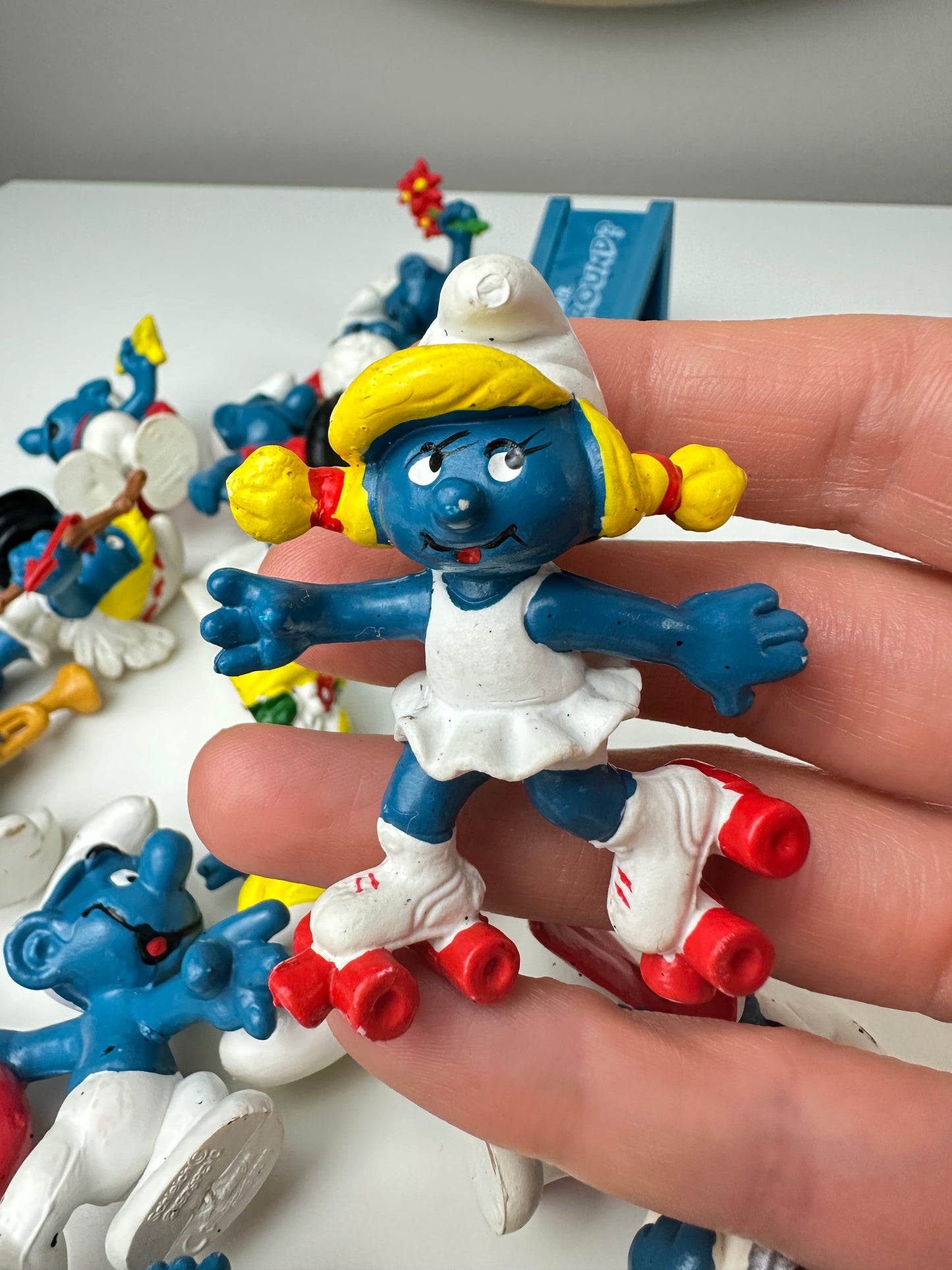 1980s Peyo Smurf Miniature PVC Figures (Sold Separately)