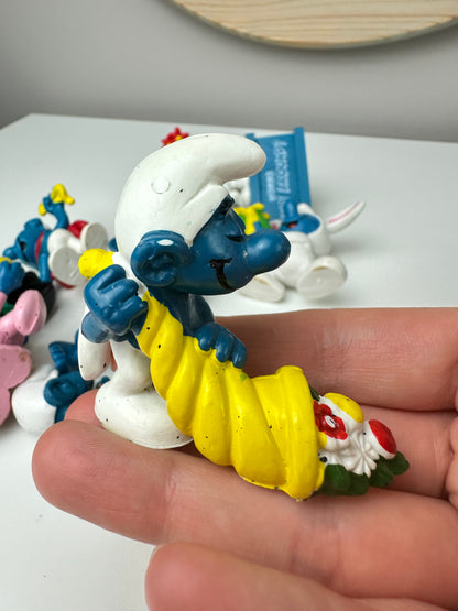 1980s Peyo Smurf Miniature PVC Figures (Sold Separately)