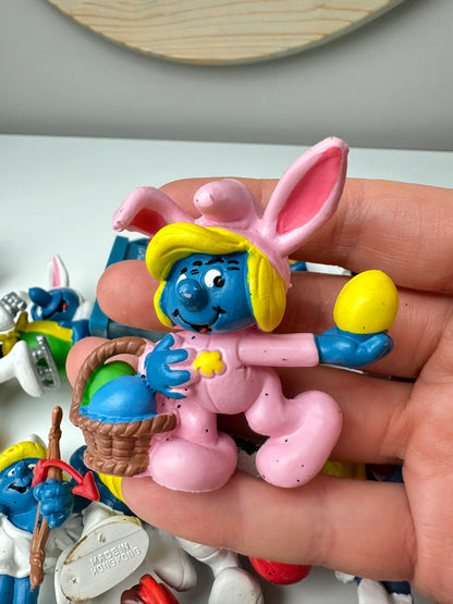 1980s Peyo Smurf Miniature PVC Figures (Sold Separately)