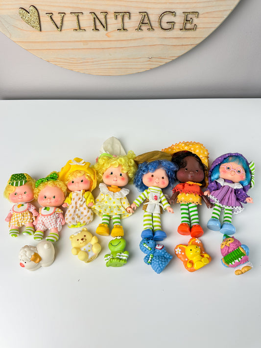 1980s Kenner Strawberry Shortcake Dolls & Pets *Minty Bin* (Sold Separately)