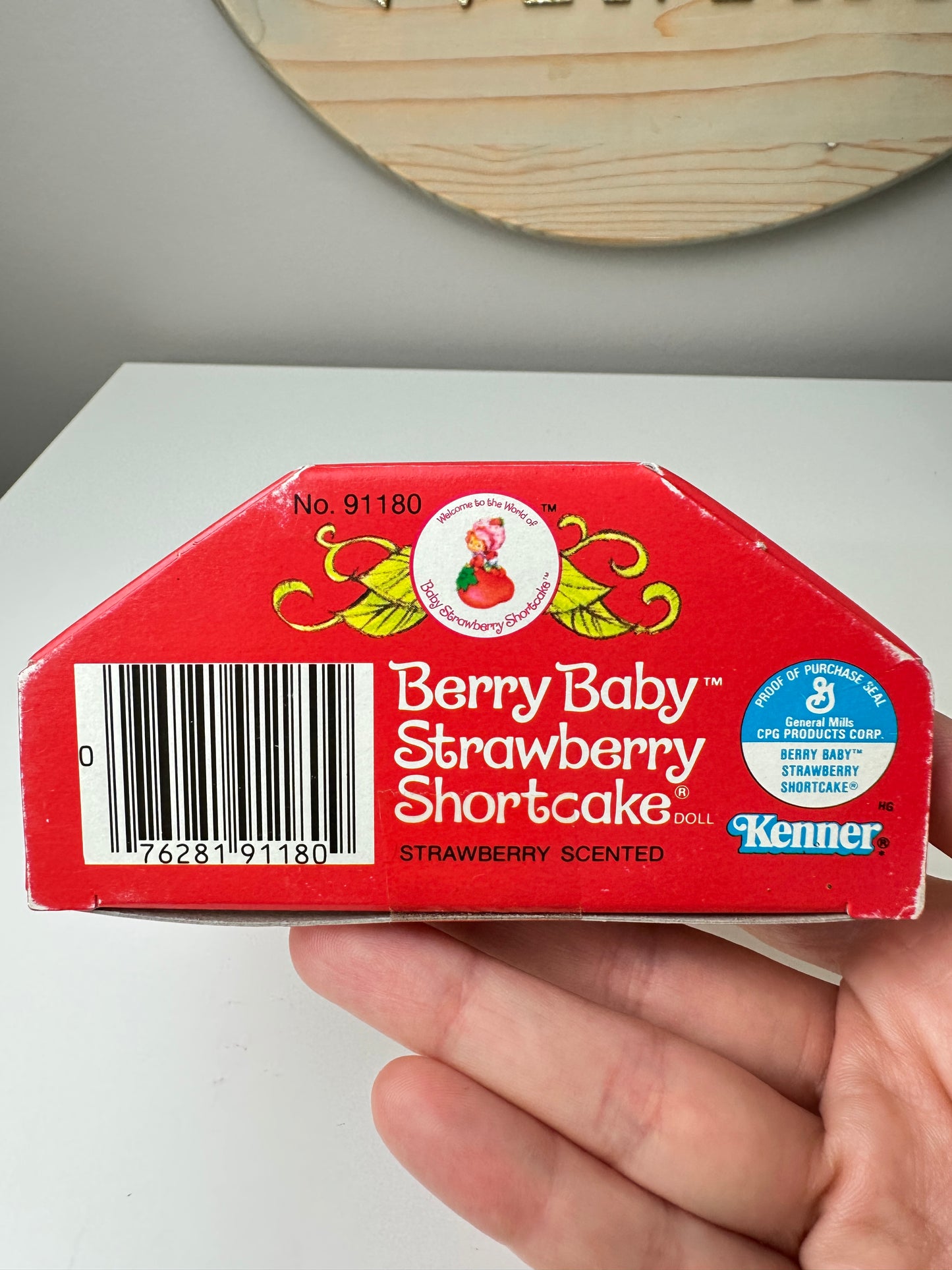 1984 Kenner Strawberry Shortcake Berry Baby NRFB Factory Sealed