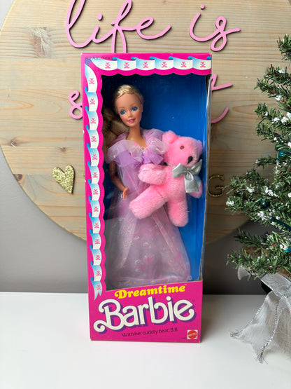 1984 Mattel Dreamtime Barbie NRFB