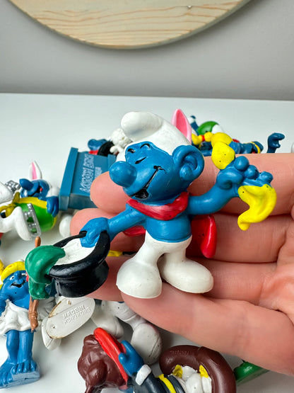 1980s Peyo Smurf Miniature PVC Figures (Sold Separately)