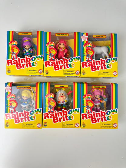 2023 Rainbow Brite TLS The Loyal Subjects CheeBee Miniature Set of Six NEW