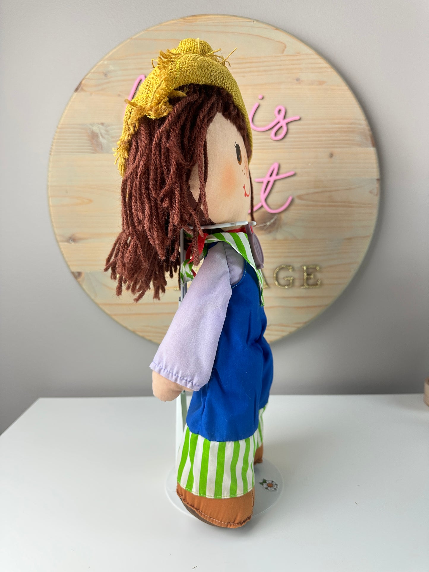 1980 Kenner Strawberry Shortcake Huckleberry Pie Rag Doll JCPENNEY Exclusive [RARE]