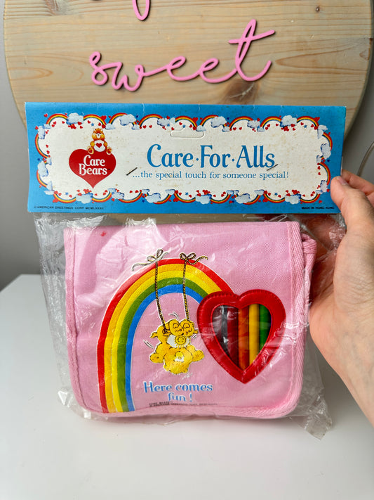 1982 Riviera AGC Care Bears Purse Mint in Package