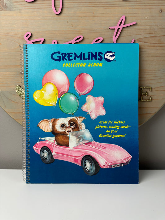 1984 Hallmark Gremlins Collector Sticker Album Unused Old Stock