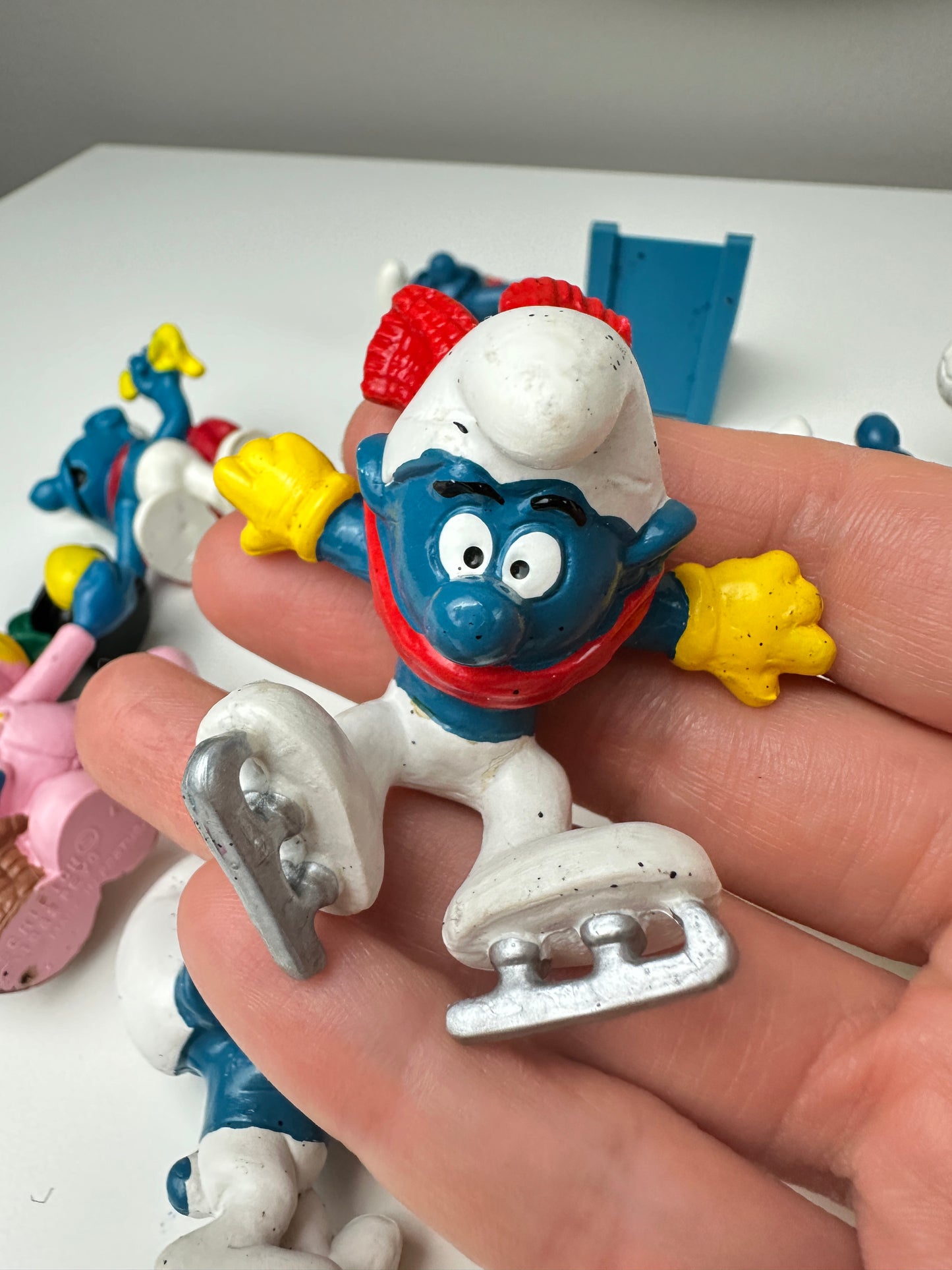 1980s Peyo Smurf Miniature PVC Figures (Sold Separately)