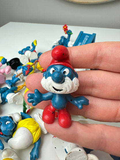 1980s Peyo Smurf Miniature PVC Figures (Sold Separately)