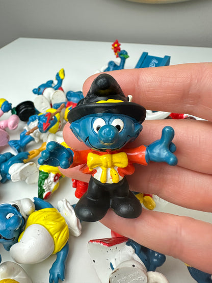 1980s Peyo Smurf Miniature PVC Figures (Sold Separately)