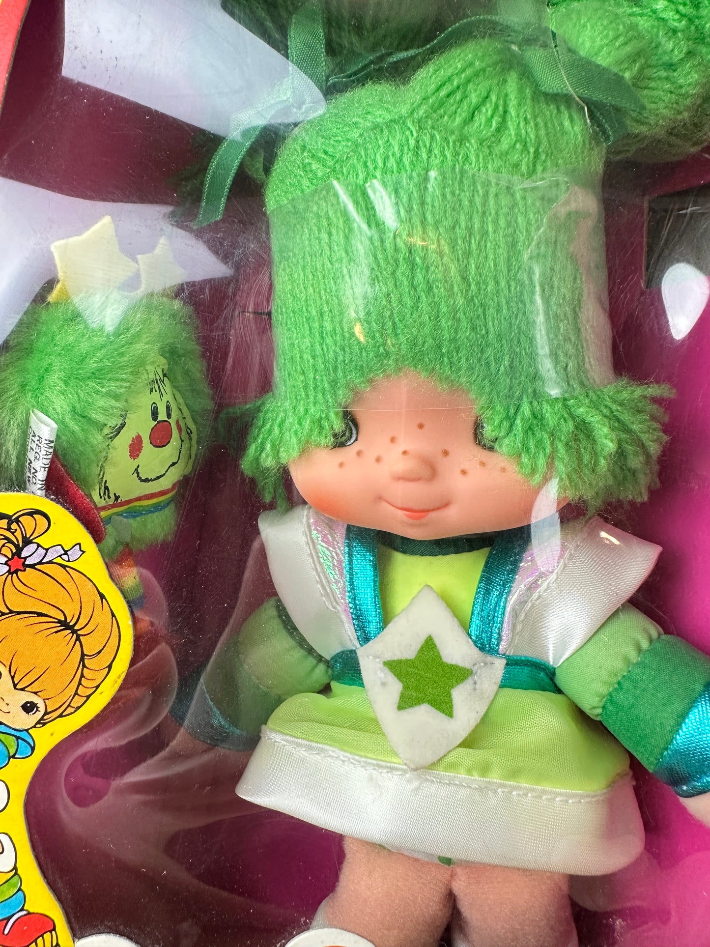 1983 Mattel Rainbow Brite Patty O' Green with Lucky Sprite Doll in Box