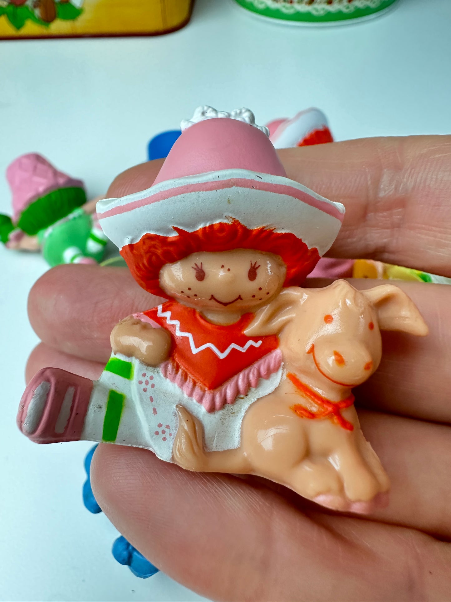 1983 Kenner Strawberry Shortcake Strawberryland Miniatures Minis PVC Figures (Sold Separately)