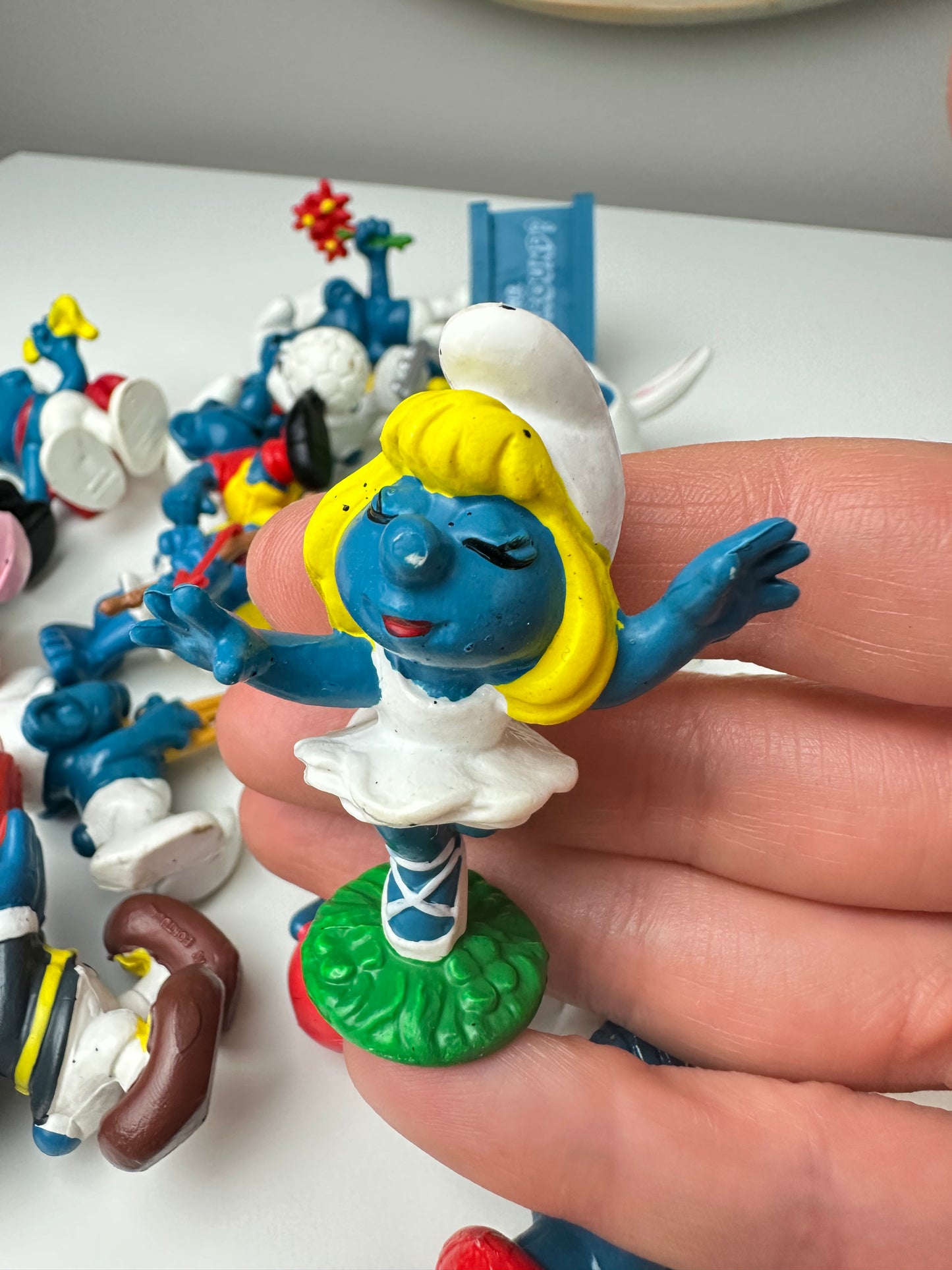 1980s Peyo Smurf Miniature PVC Figures (Sold Separately)