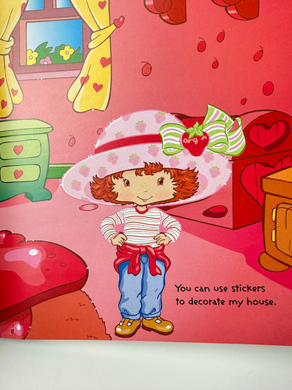 2003 Strawberry Shortcake Sticker Stories Book Unused