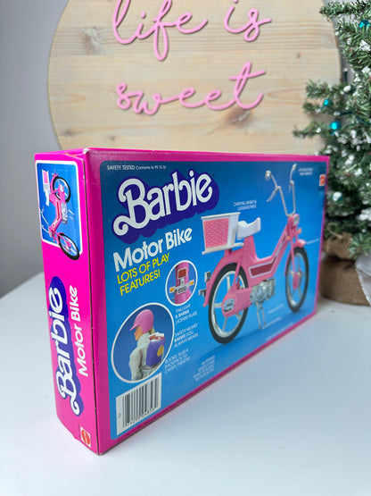 1983 Mattel Barbie Motorbike in Box NRFB (Factory Sealed)