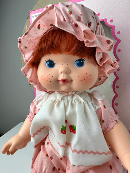 1982 Kenner Strawberry Shortcake Blow Kiss Baby Doll MIB