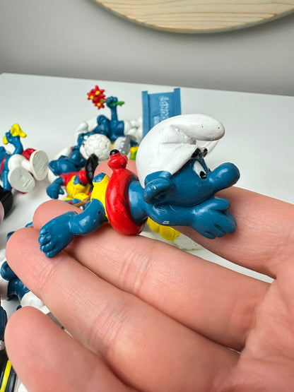 1980s Peyo Smurf Miniature PVC Figures (Sold Separately)