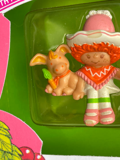 1984 Strawberry Shortcake Cafe Ole & Burrito at the Potter's Wheel Deluxe Miniature NRFB - Factory Sealed Box