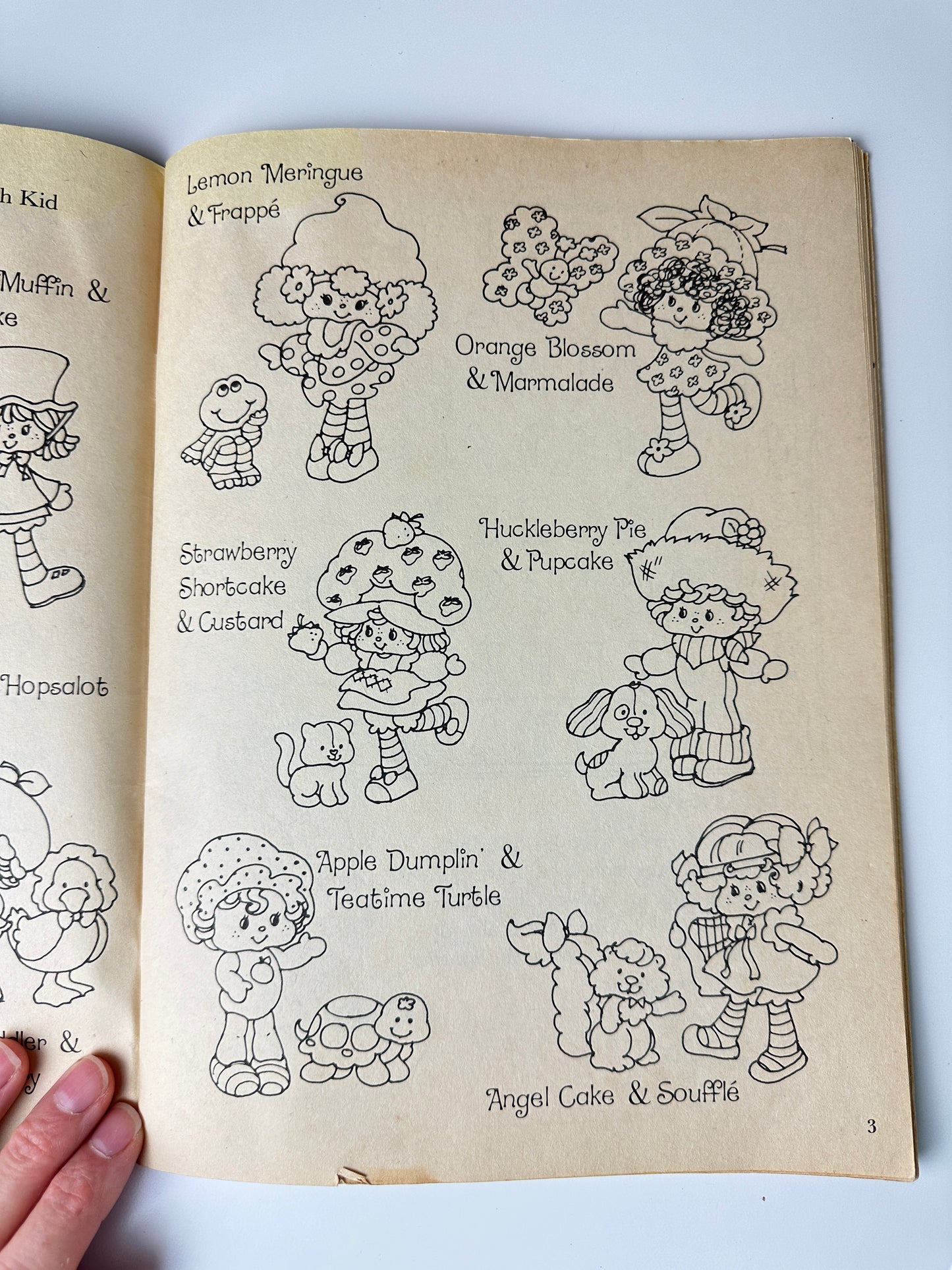 1980s Kenner Strawberry Shortcake Pets On Parade Coloring Book (Unused)