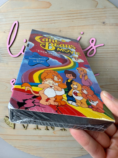 Original 1985 Care Bears Movie VHS Sealed with Berrykins Featurette