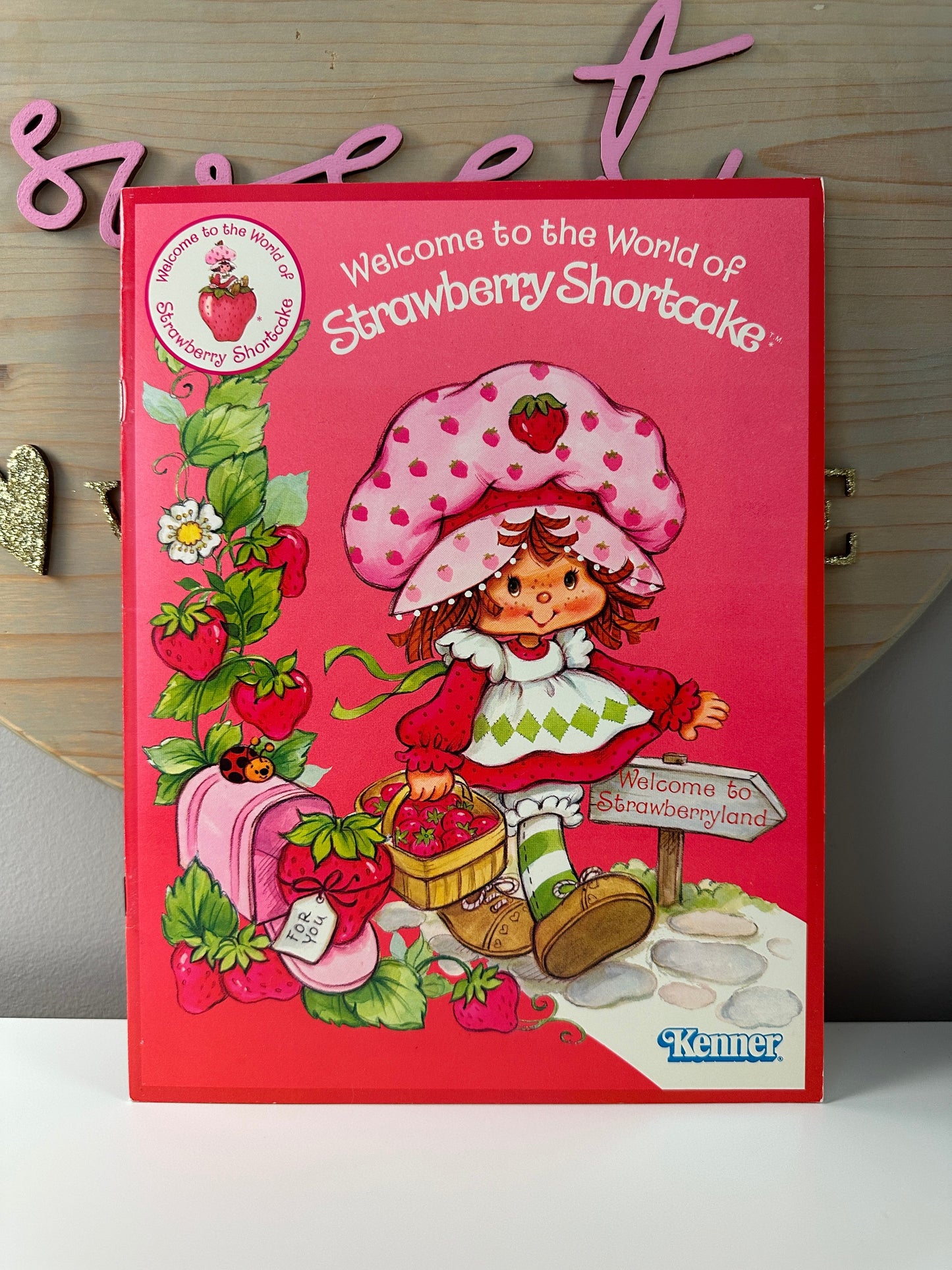 1980 Kenner Strawberry Shortcake Company Promotional Material Marketing Brochure