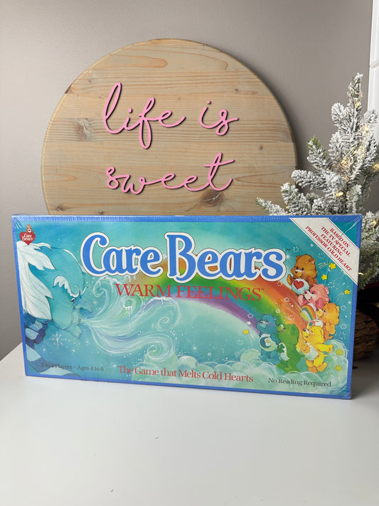 1984 Parker Brothers Care Bears Warm Feelings Board Game [Sealed]