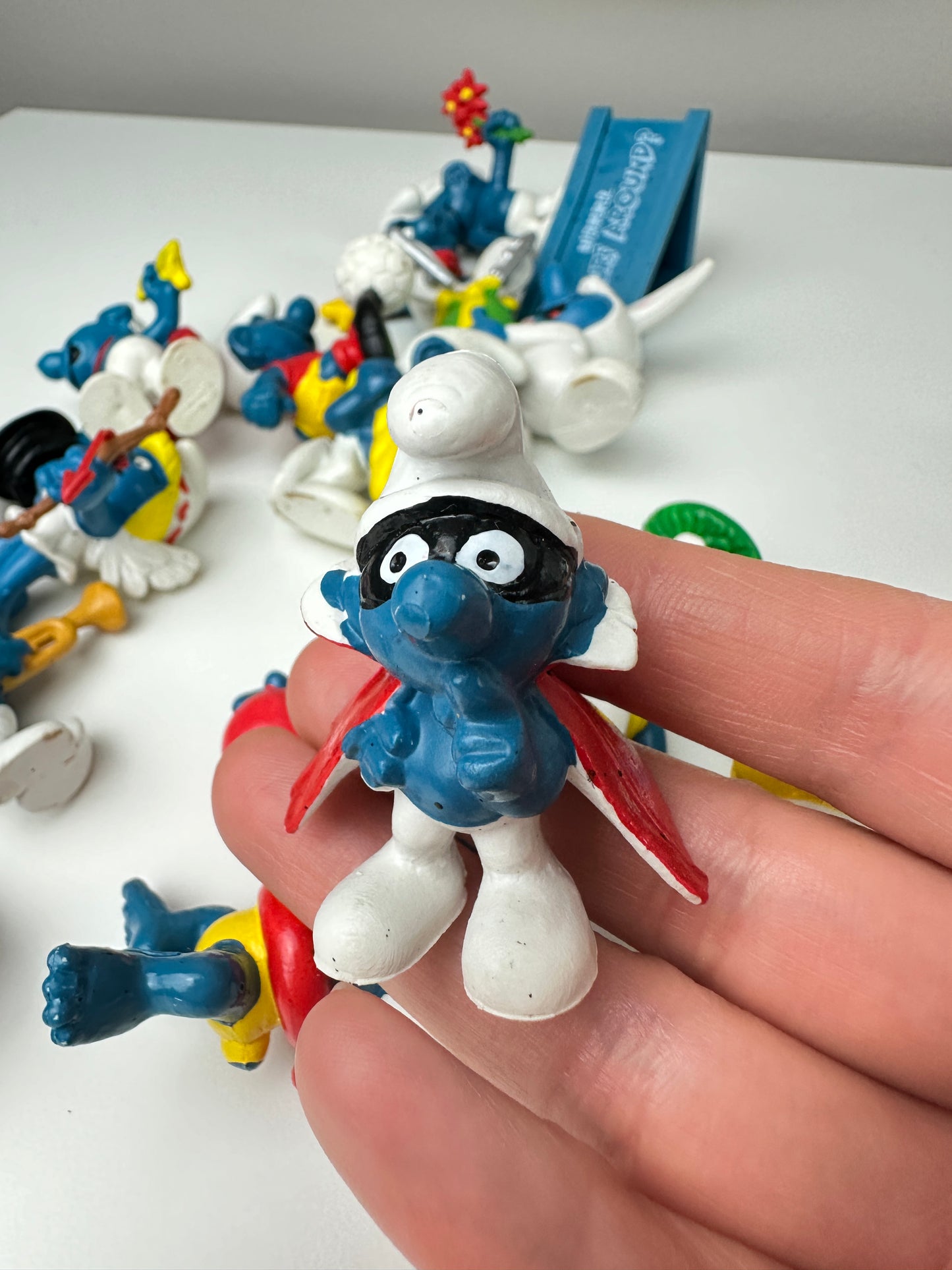 1980s Peyo Smurf Miniature PVC Figures (Sold Separately)