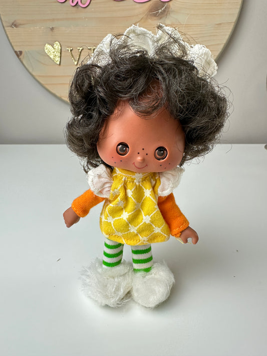 1984 Kenner Strawberry Shortcake Sweet Sleeper Orange Blossom Doll