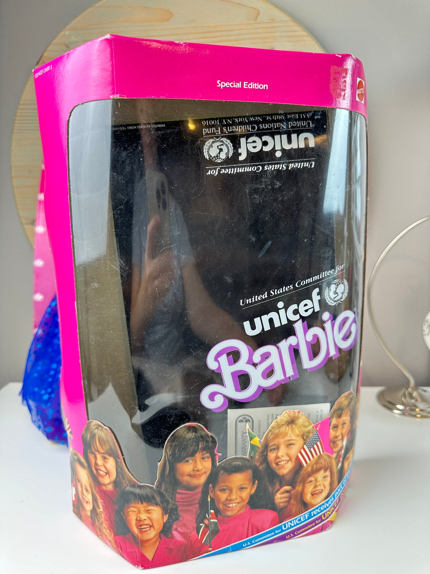 1989 Mattel Special Edition Unicef Barbie AA MIB