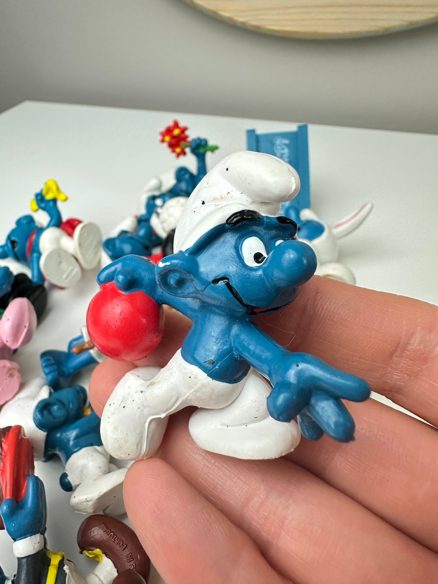 1980s Peyo Smurf Miniature PVC Figures (Sold Separately)