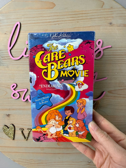 Original 1985 Care Bears Movie VHS Sealed with Berrykins Featurette