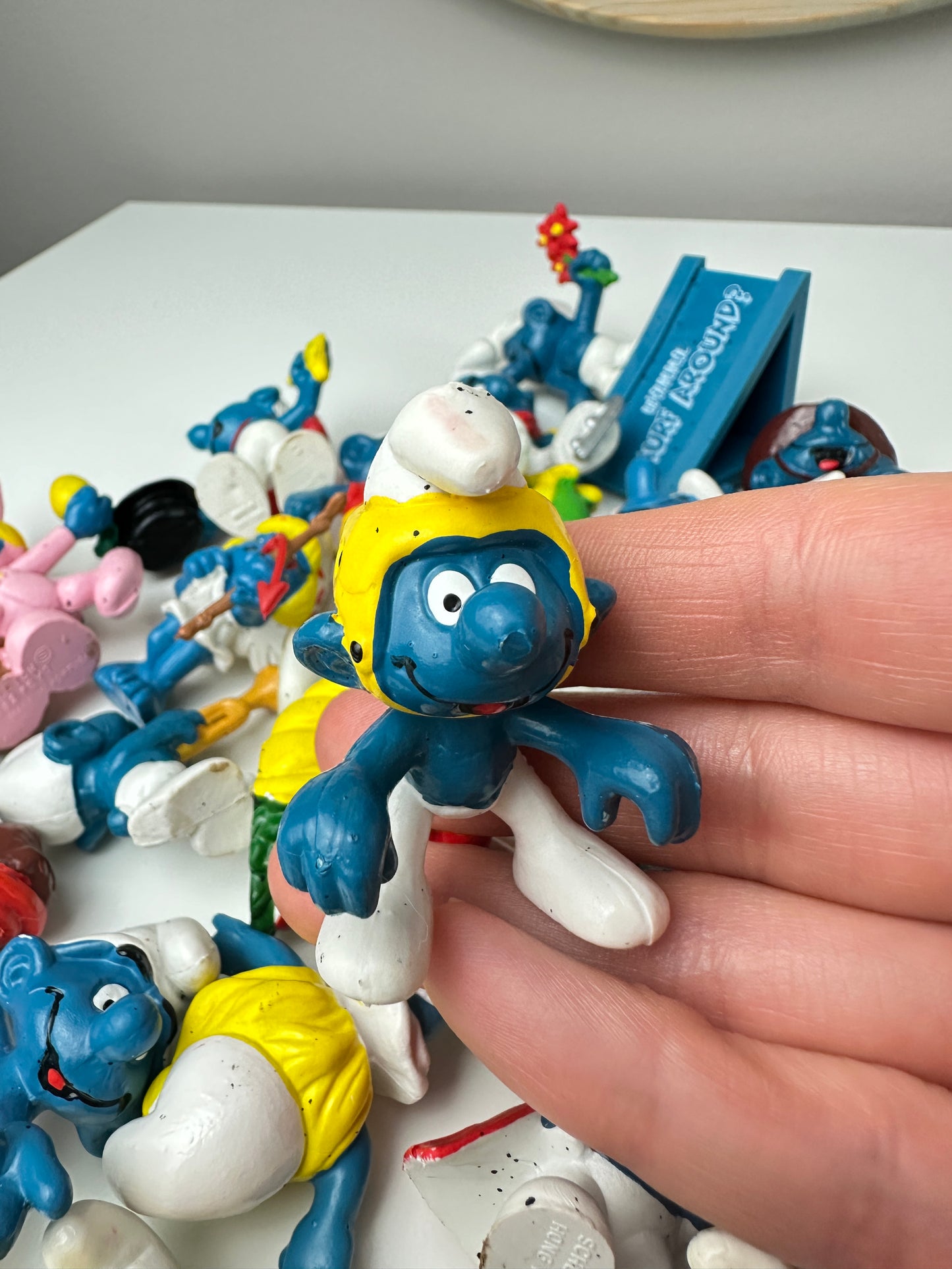 1980s Peyo Smurf Miniature PVC Figures (Sold Separately)