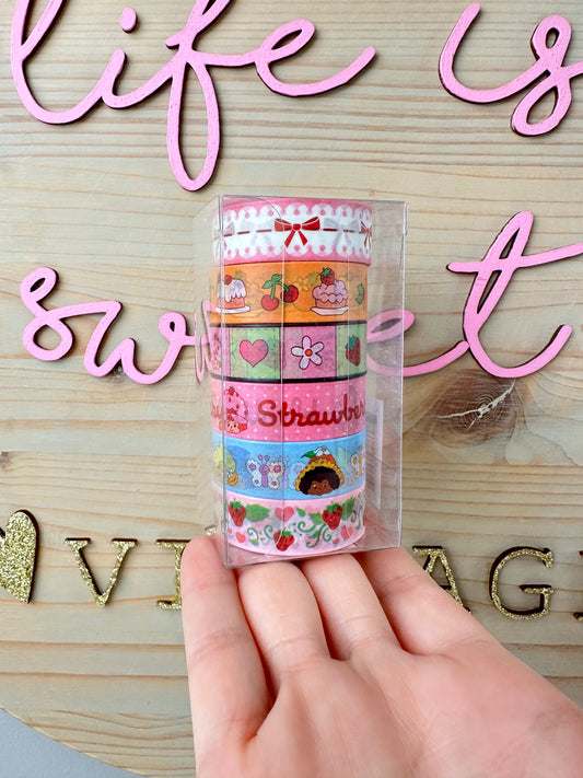 Strawberry Shortcake Sweet Delights Mega Washi Collection [Pipsticks]