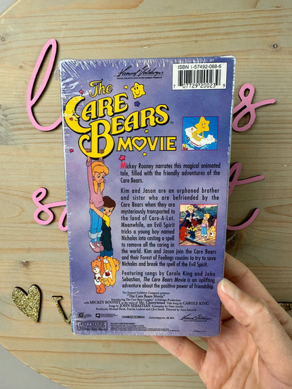 Original 1985 Care Bears Movie VHS Sealed with Berrykins Featurette