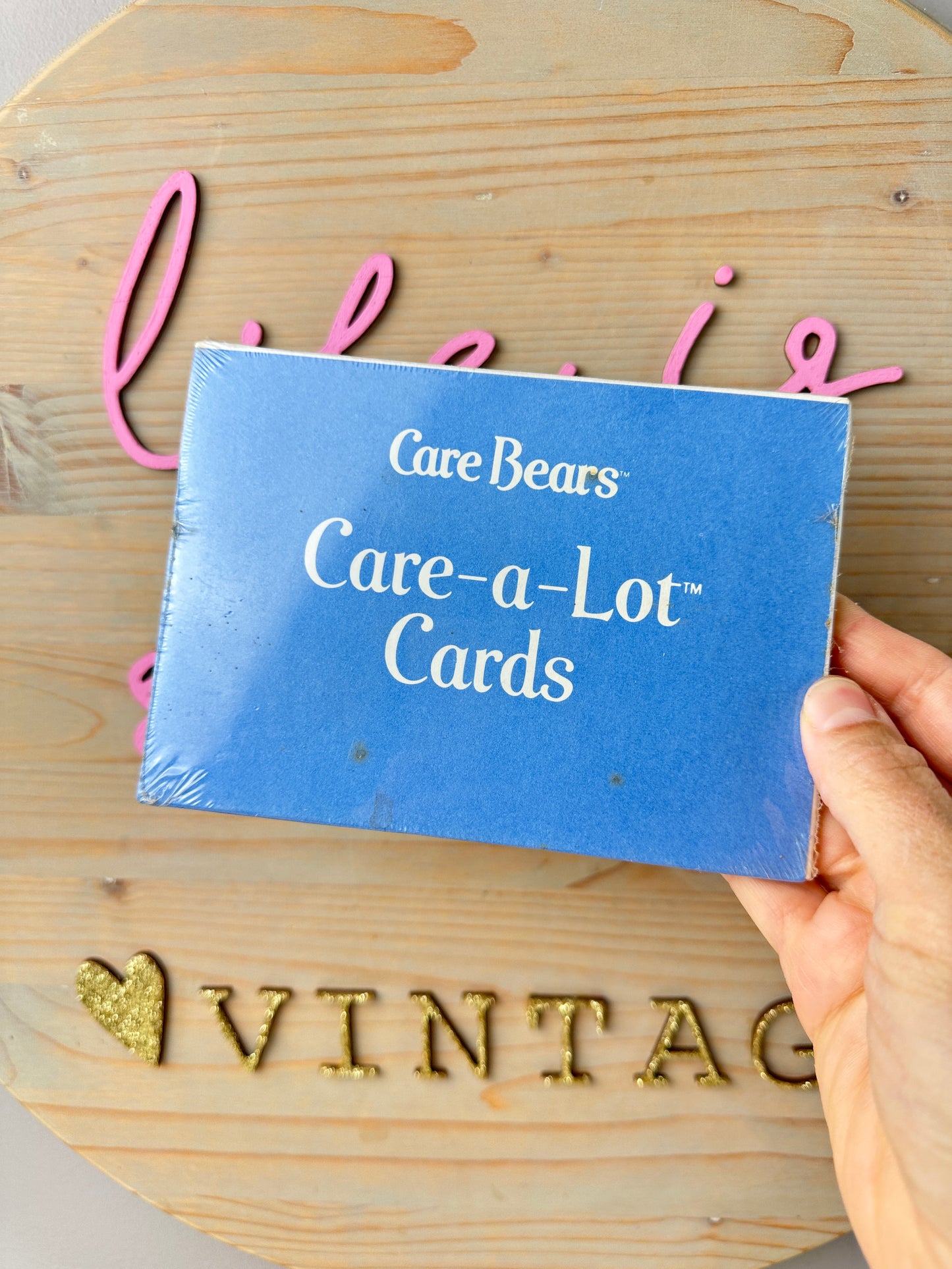 1980s American Greetings Care Bears Care-a-Lot Cards MIP Sealed Postcards