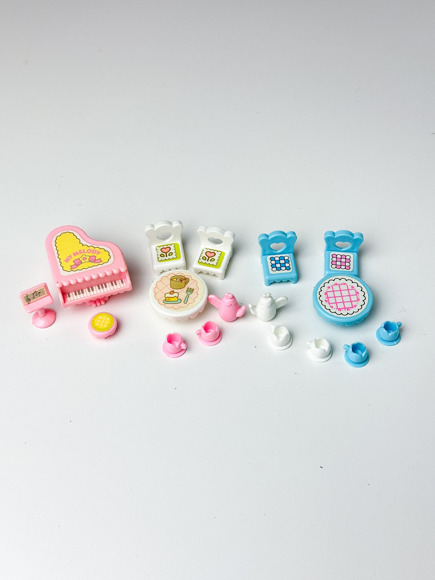 Vintage Sanrio My Melody Playset Dollhouse Pieces Lot