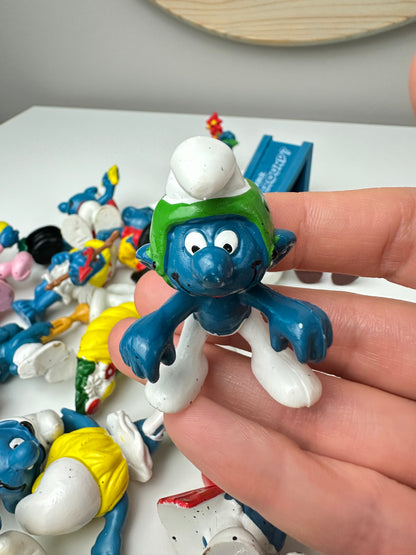 1980s Peyo Smurf Miniature PVC Figures (Sold Separately)