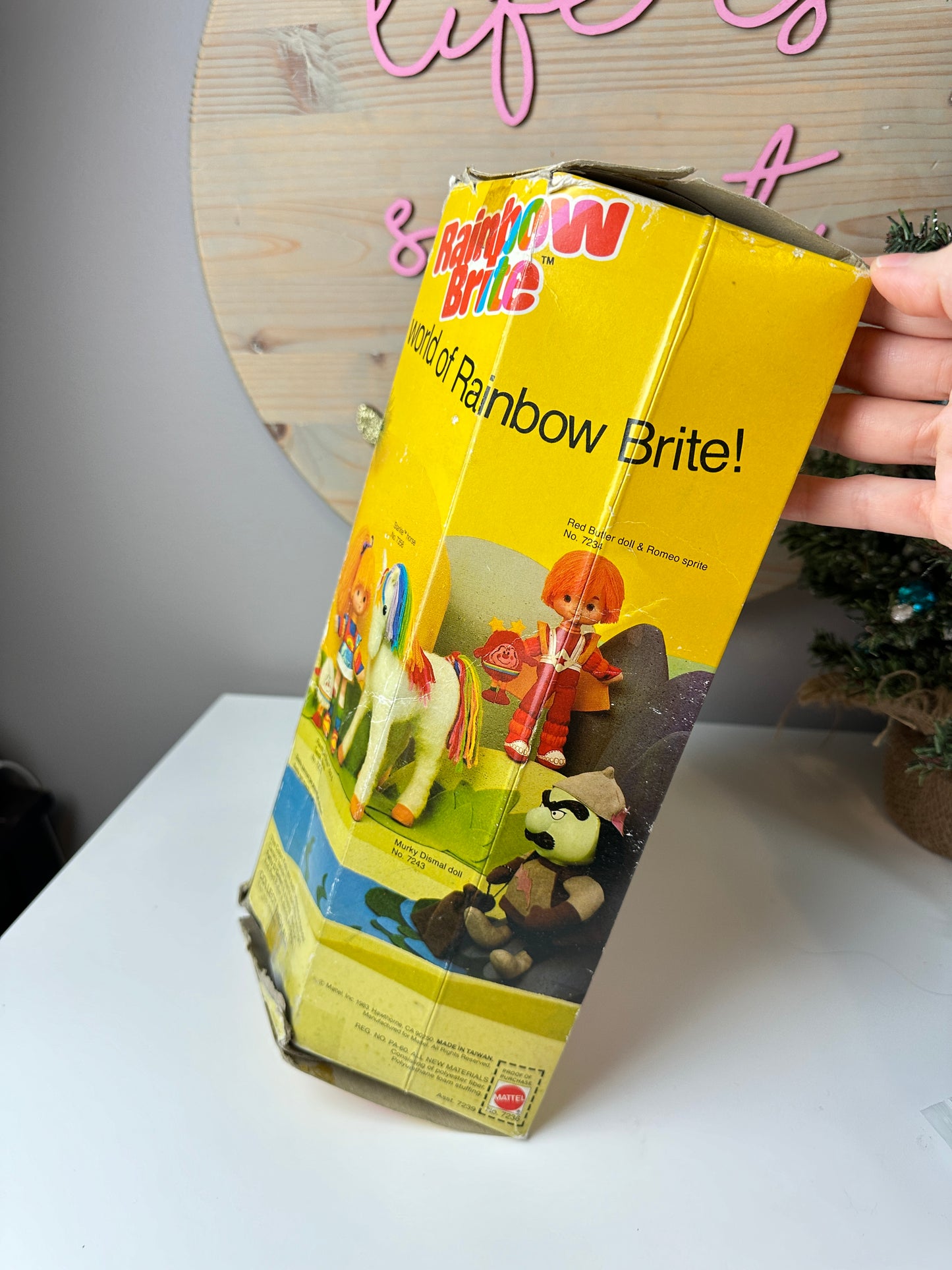 1983 Mattel Rainbow Brite Patty O' Green with Lucky Sprite Doll in Box