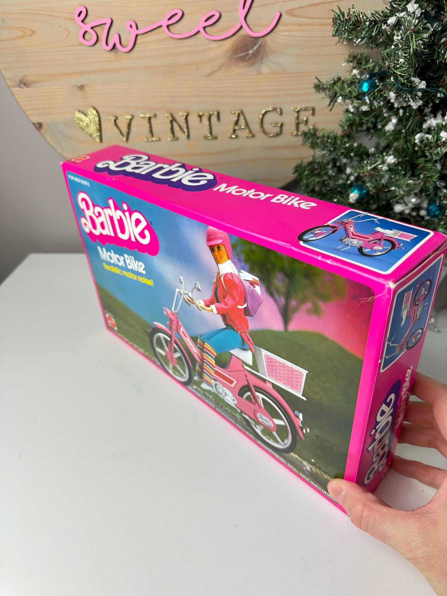 1983 Mattel Barbie Motorbike in Box NRFB (Factory Sealed)