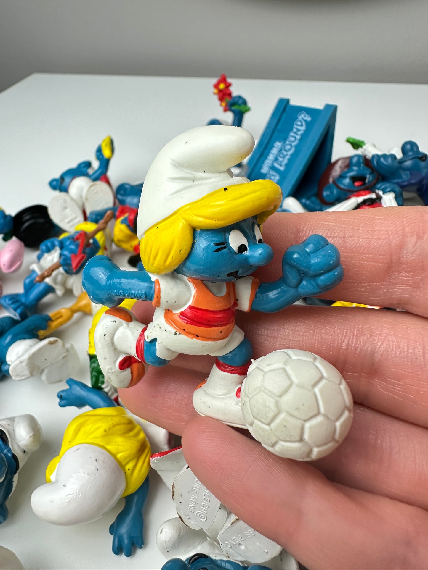 1980s Peyo Smurf Miniature PVC Figures (Sold Separately)