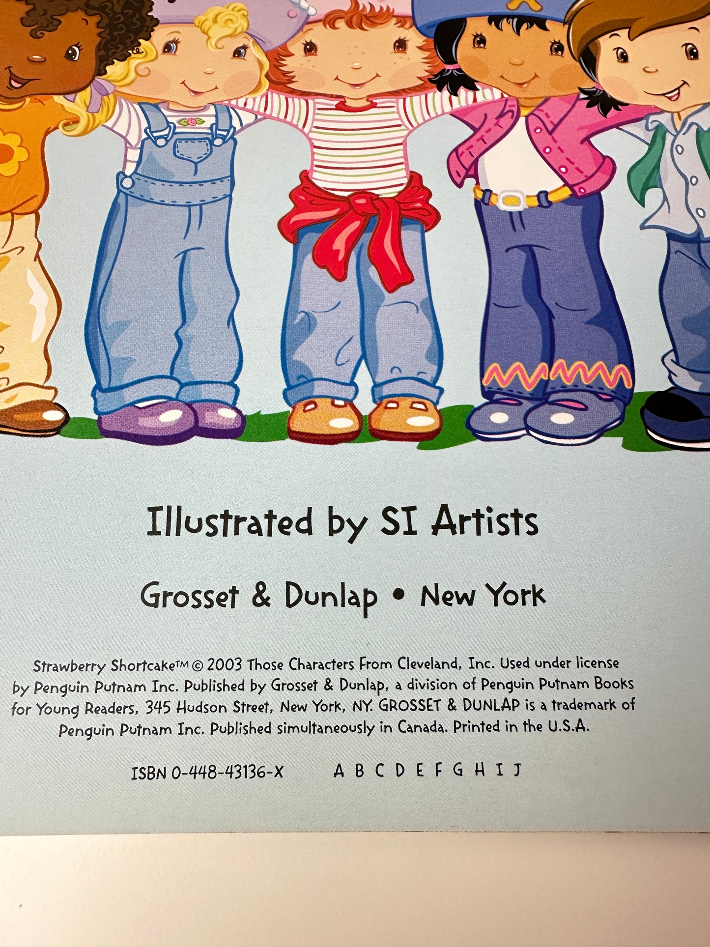 2003 Strawberry Shortcake Sticker Stories Book Unused