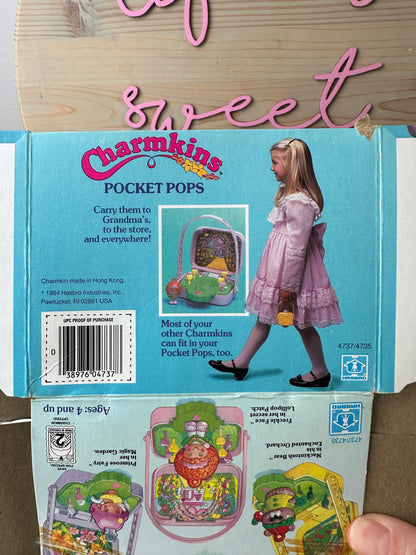 1984 Hasbro Charmkins Pocket Pops Collection (Sold Separately)