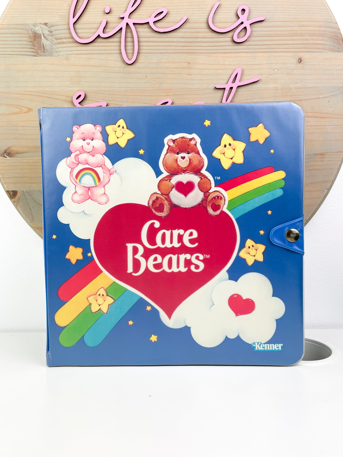 1980s Kenner Care Bears Storybook Carry Case