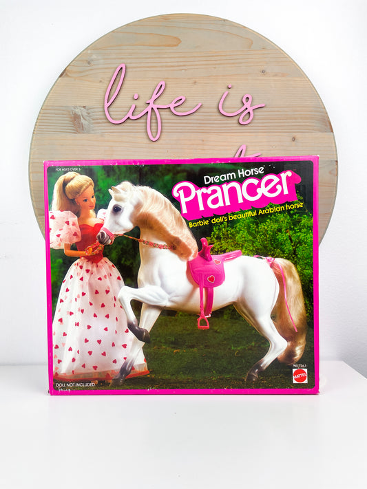 1983 Mattel Barbie Prancer Horse in Box MIB Unplayed With