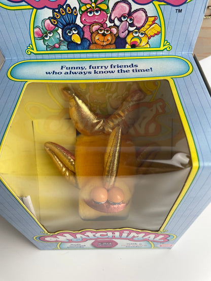 1980s Hasbro Softies Watchimal Goldfish NRFB MIB