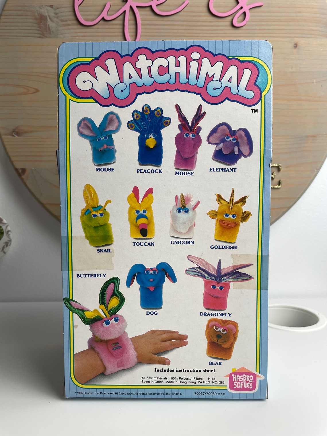 1980s Hasbro Softies Watchimal Goldfish NRFB MIB