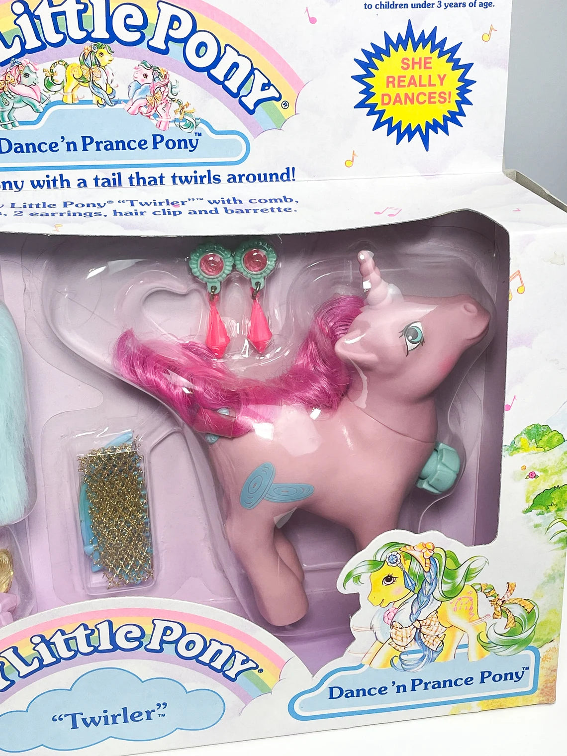 Vintage Hasbro My Little Pony G1 Dance 'N Prance Twirler NRFB MIB Boxed