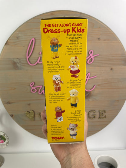 1984 American Greetings Tomy Get Along Gang Dress Up Kids Poseable Woolma Lamb NRFB Sealed